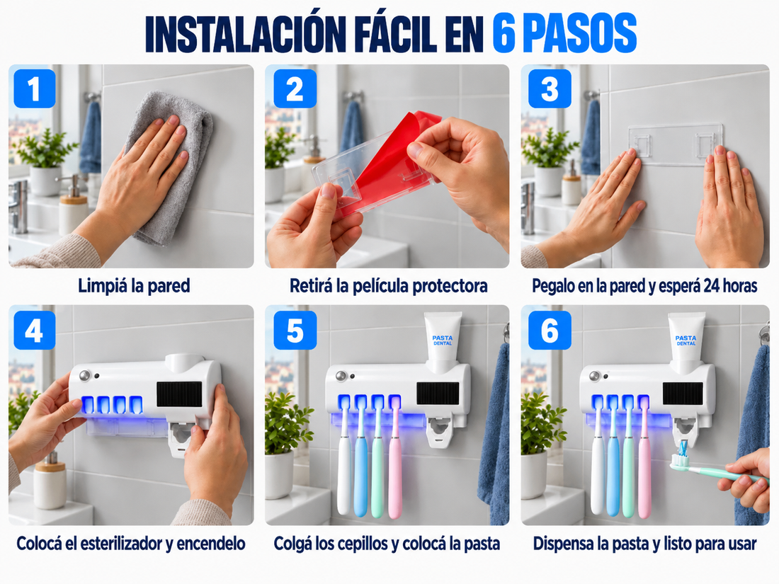Colocalo fácilmente en pocos pasos